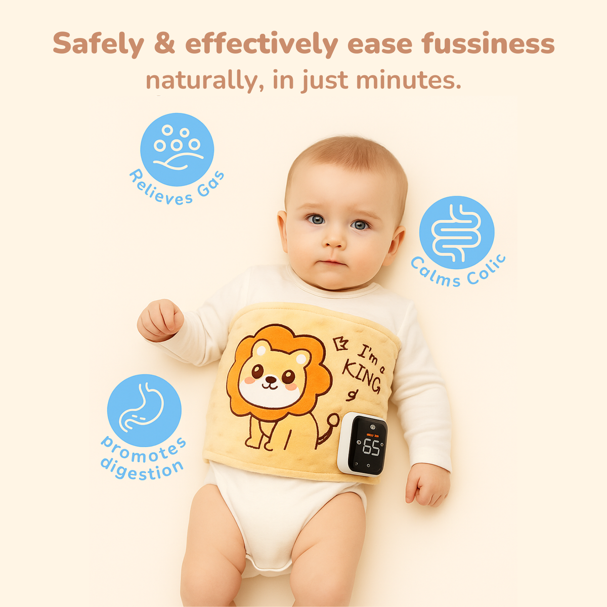 GlowHug – Infant Heating & Massage Belt